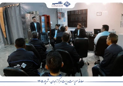 معارفه سرپرست جدید مدیریت مرکز زاهدان